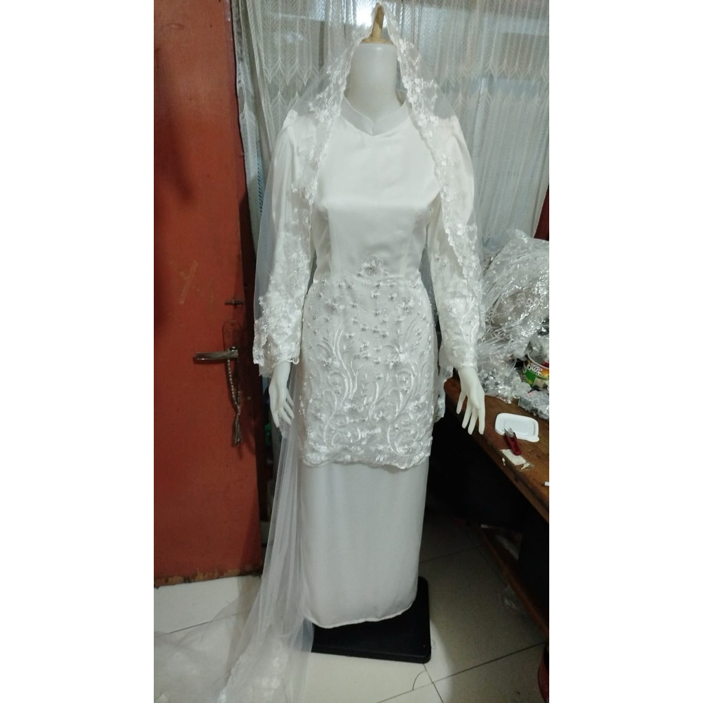 gaun pengantin malaysia melayu gaun akad gaun walimah wedding dress