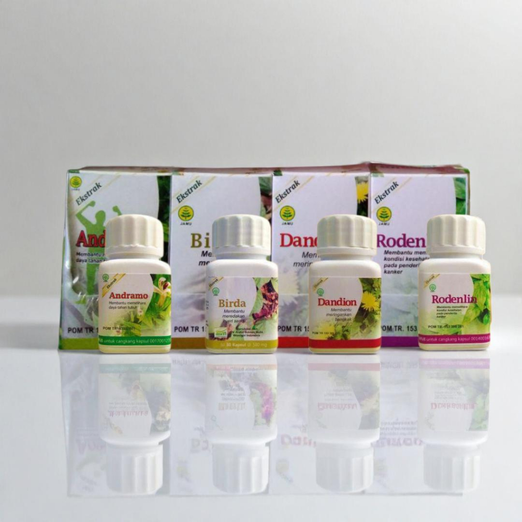 Obat Paket Herbal Anti Tumor & Kanker 4botol BPOM Asli CV.ASM