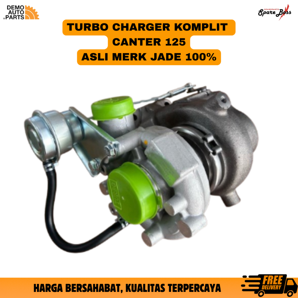TURBO KOMPLIT CANTER FE74 ORI JADE ME229384 TURBO CHARGER ASSY KEONG CANTER MERK JADE