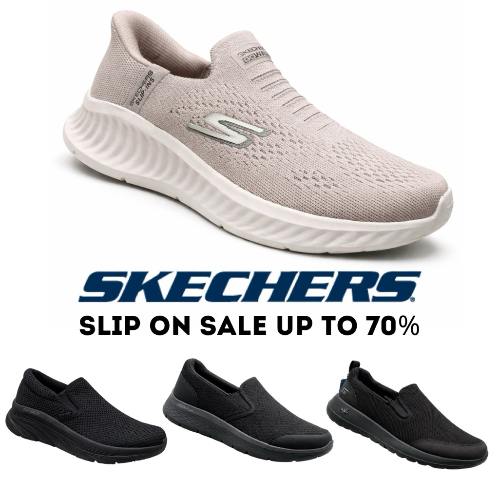 Sepatu Slip On Pria Skechers Sale Original