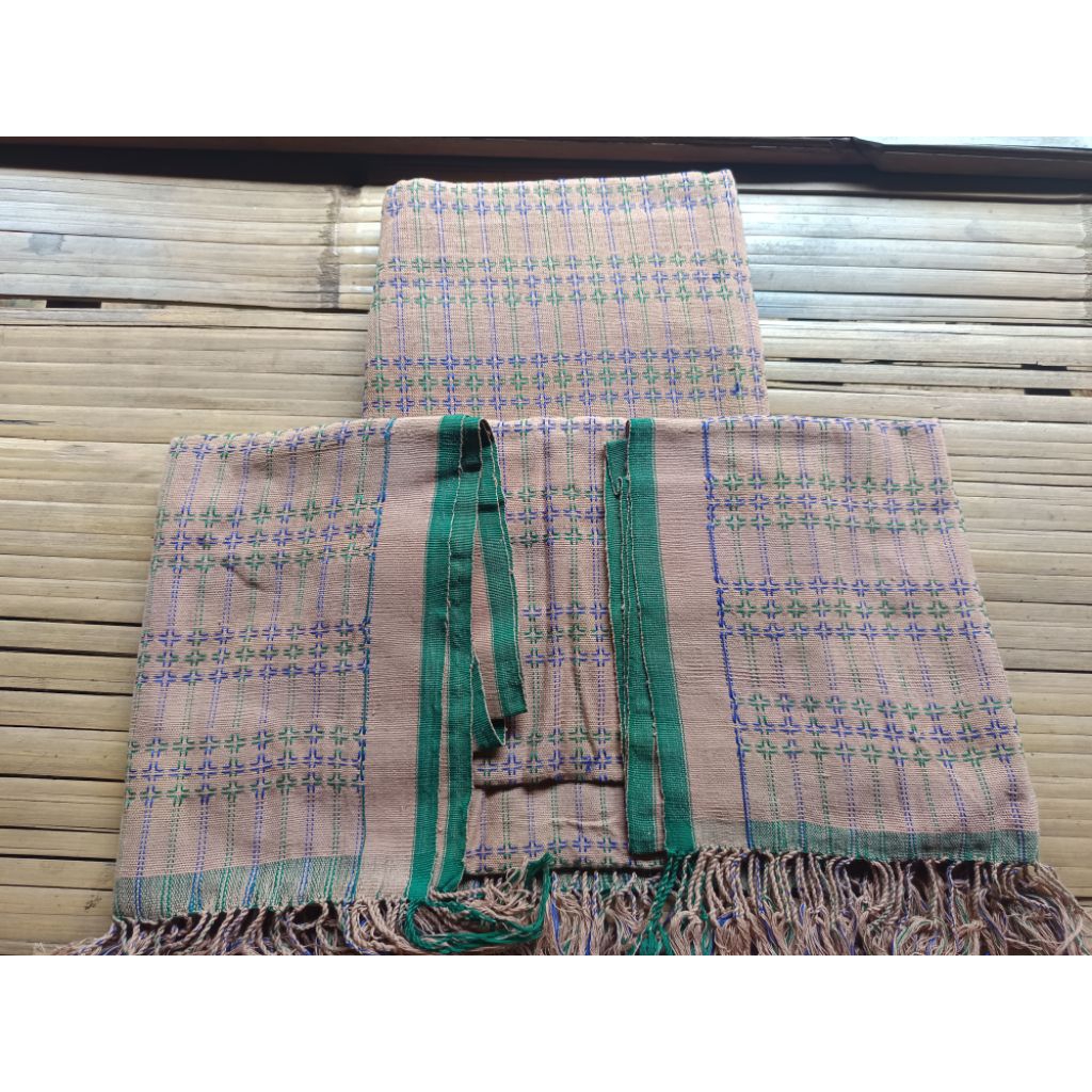 Tenun tradisional baduy motif suat songket wastra nusantara