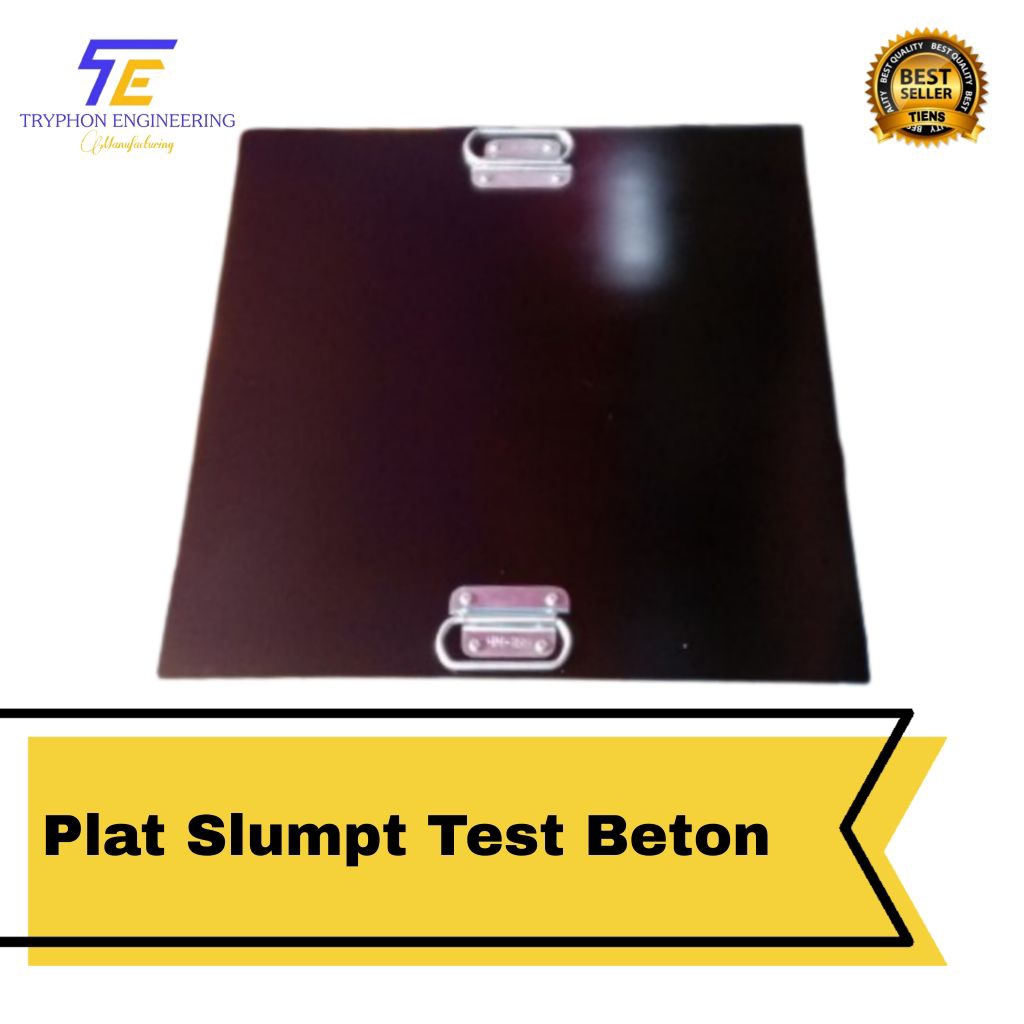 Plat Slumpt Test peralatan laboratorium Teknik Sipil