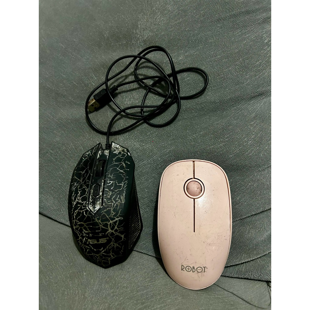 mouse usb dan wireless second