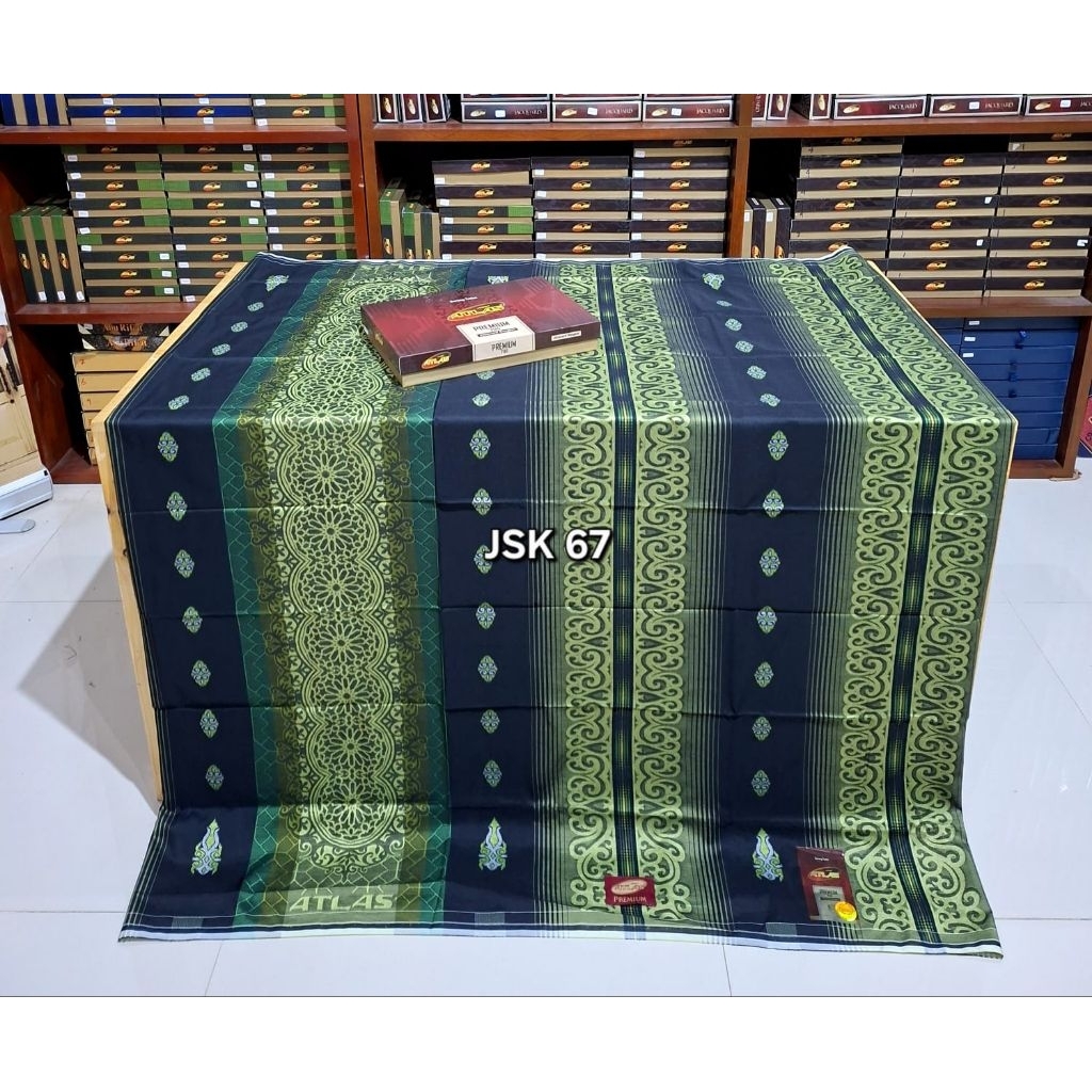 SARUNG ATLAS PREMIUM 790 GOLD SONGKET