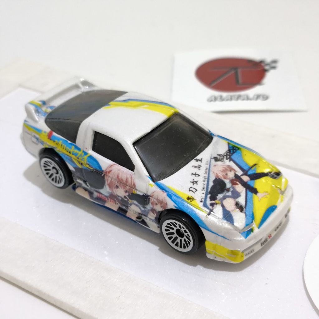 Hot Wheels Nissan 180SX custom itasha