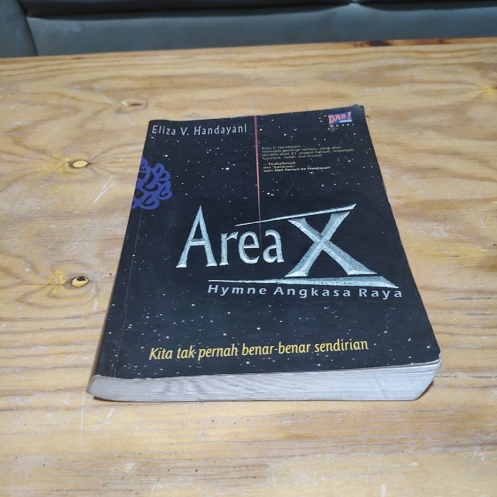 Novel Area 21 Hymne Angkasaraya