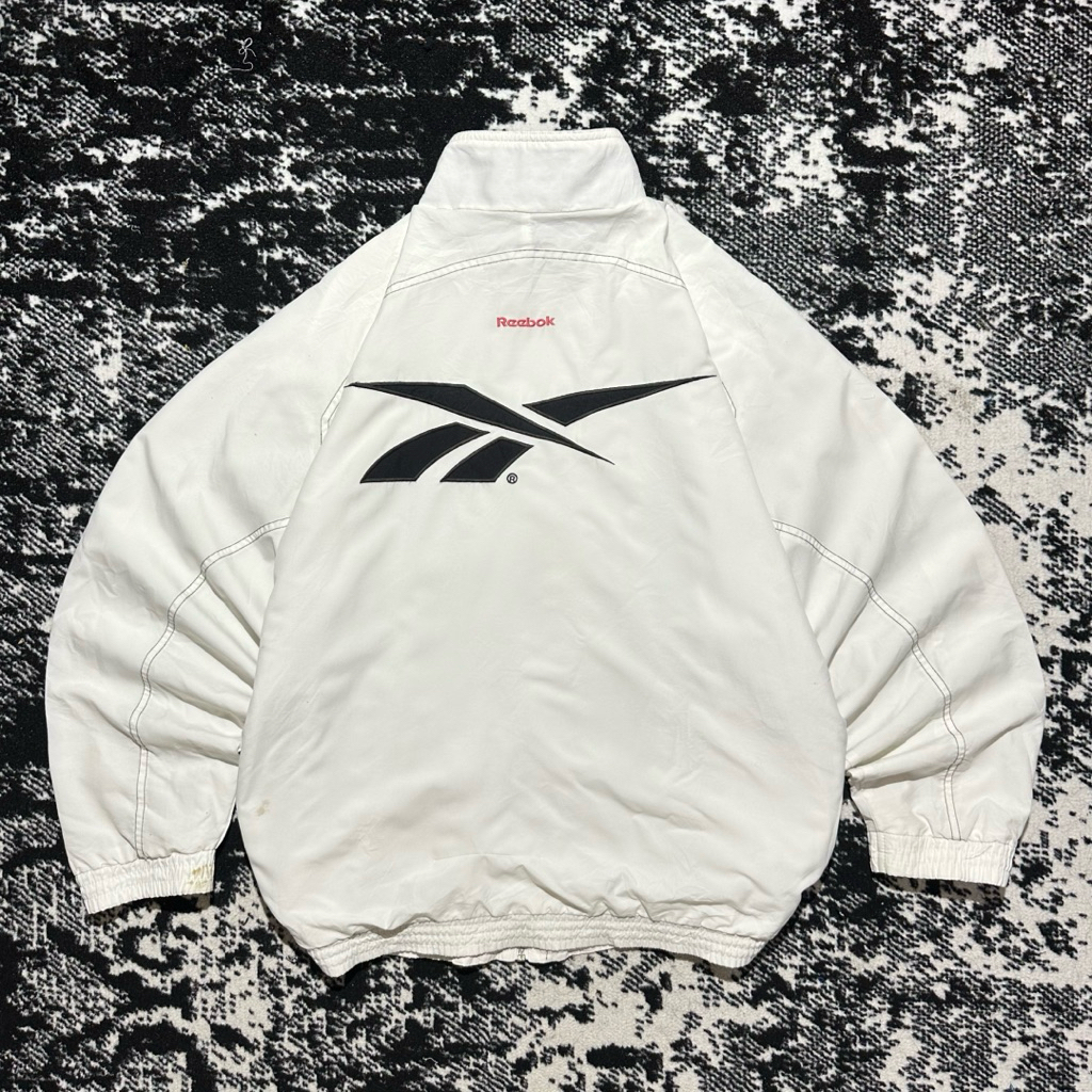 Windbreaker Reebok Big Logo Vintage Jacket 90s