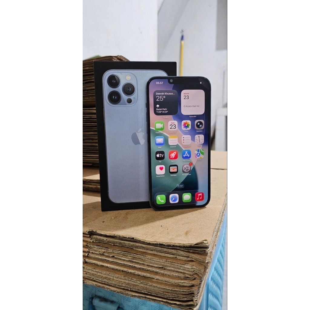 Second IP 13 Pro Max 128gb IBox Fullset Original