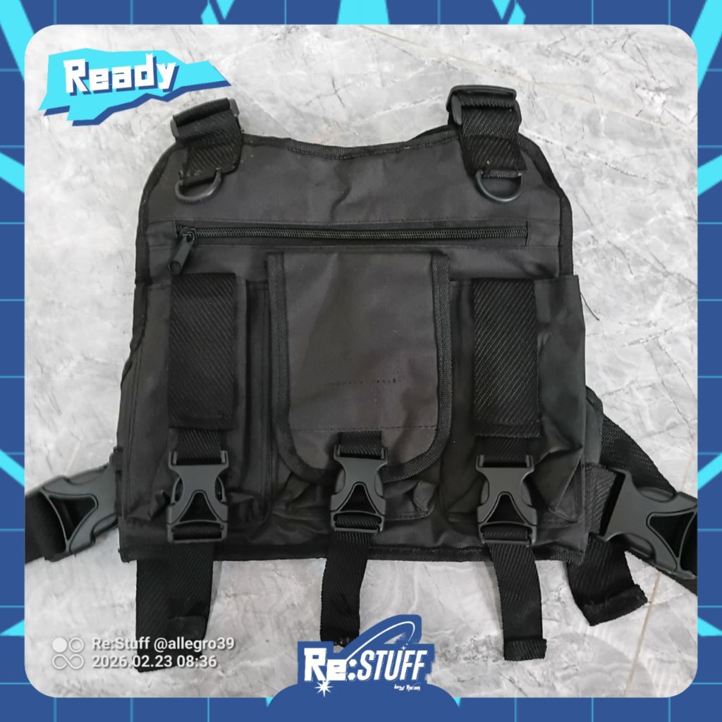 [BEKAS] Vest Rompi Serbaguna dgn Kantong untuk Ojek atau Aktivitas Outdoor - Adjustable
