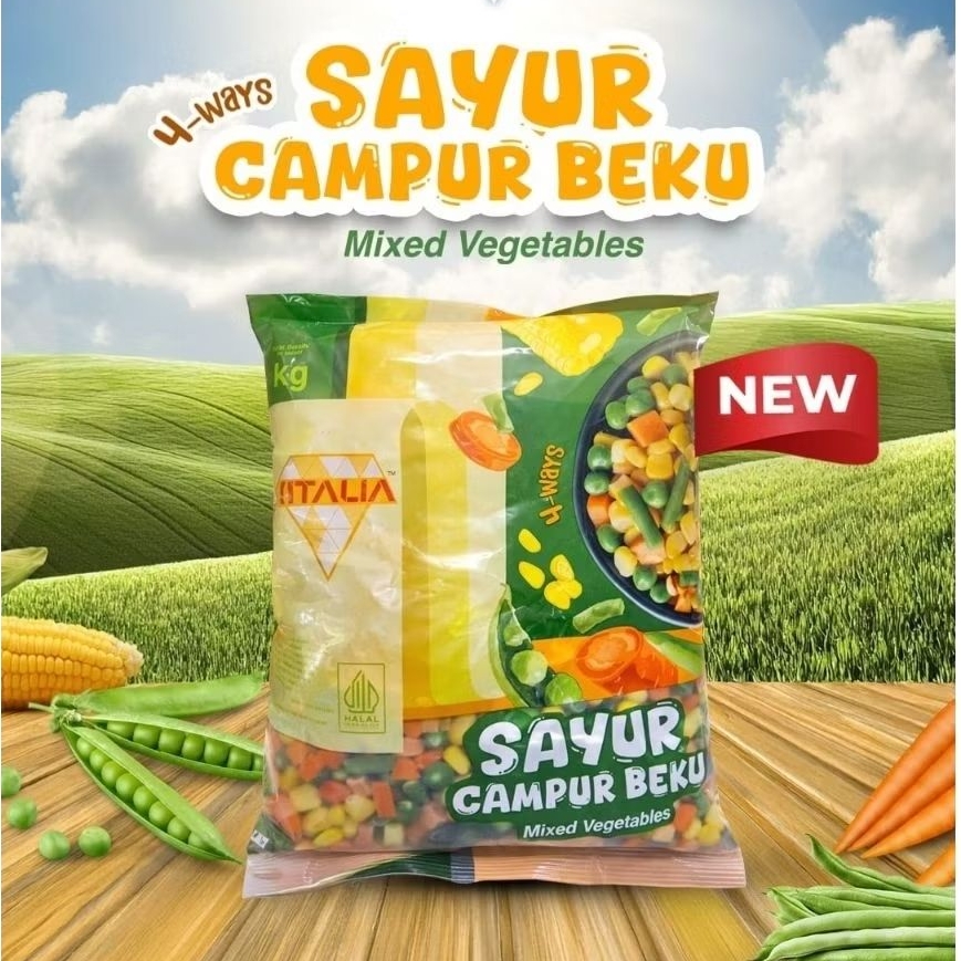 Vegetable Mix (4Mix) |Bernardi| Marfafood