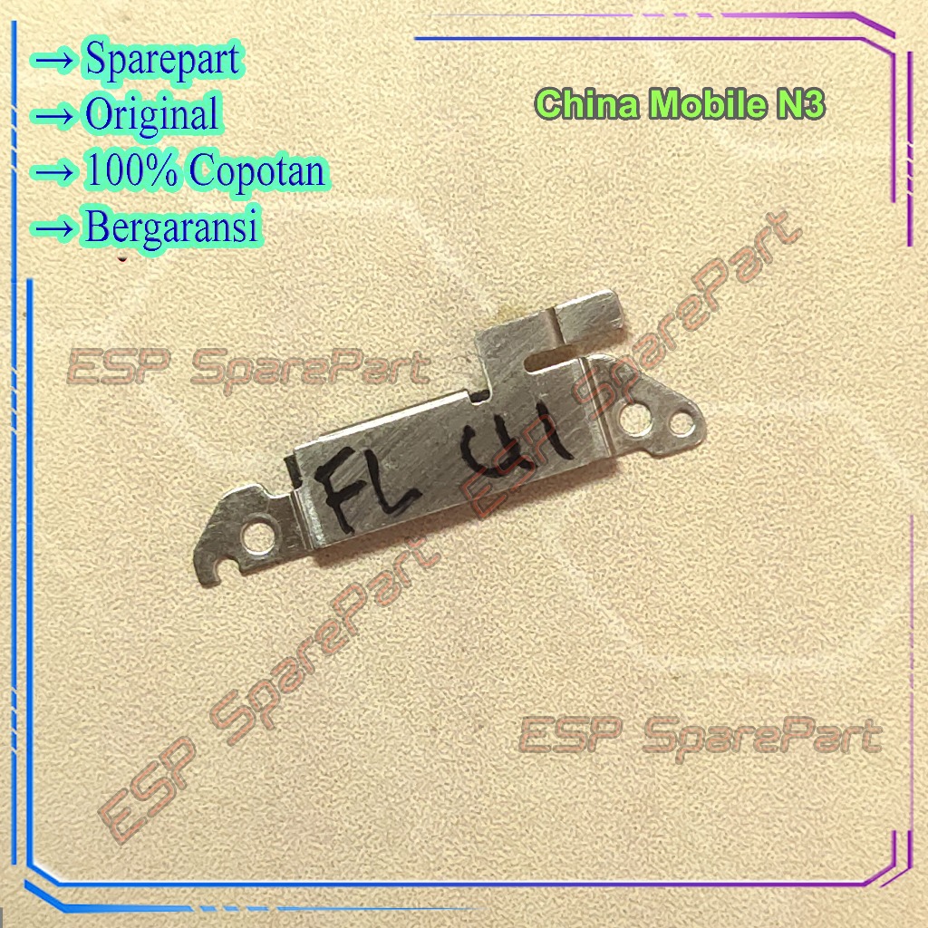 Plat Besi China Mobile N3 Penjepit Soket Fleksibel UI Copotan