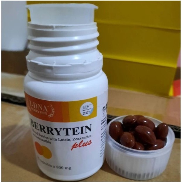 BERRYTEIN PLUS Vitamin Mata untuk Dewasa dan Lansia