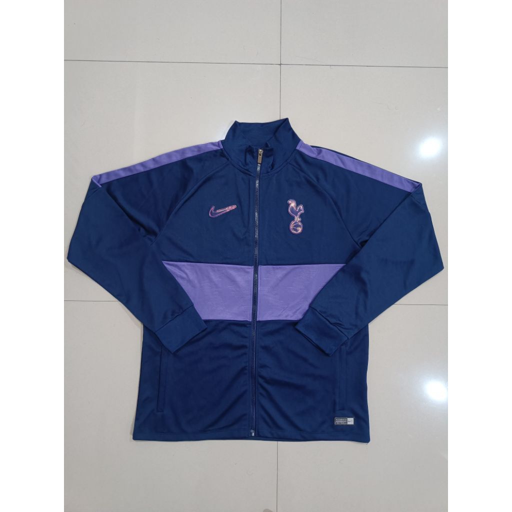 Jaket Tracktop x Bola - Nike Tottenham Hotspurs 2021 22 - Navy Purple