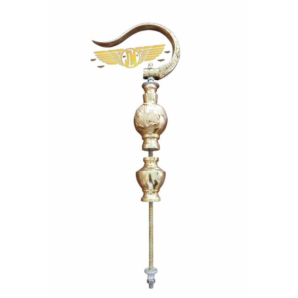 Set Gantungan Cungkok + Pion Murai Warna Gold Mewah