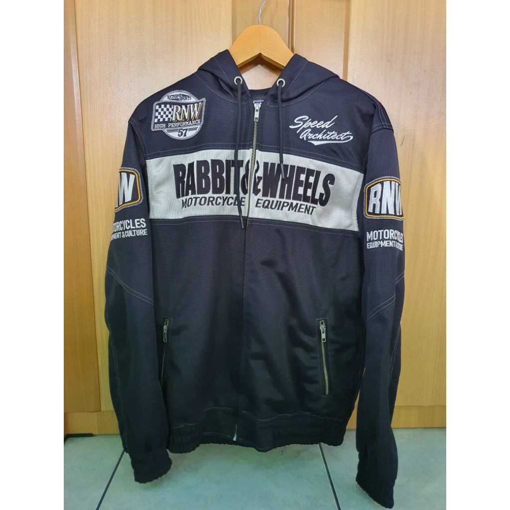 Hoodie Zipper Rabbit And Wheels