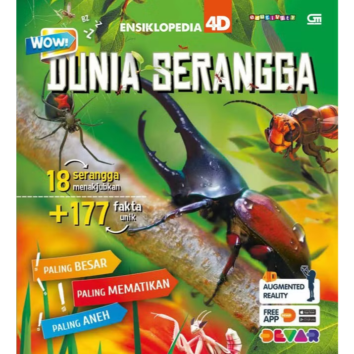 Ensiklopedia 4D : Wow Dunia Serangga