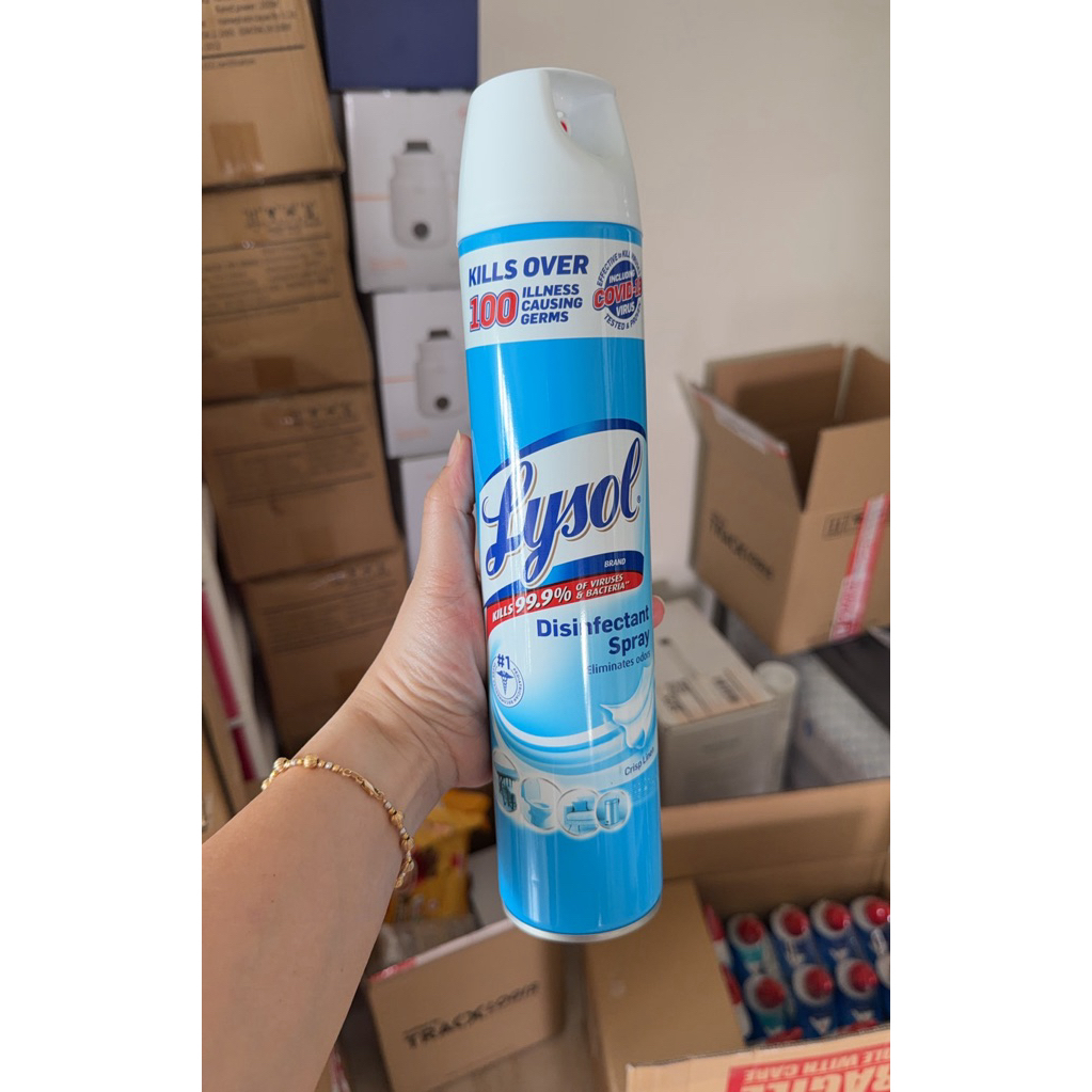 Lysol disinfectant spray 510gram (681ML) EXP 2028