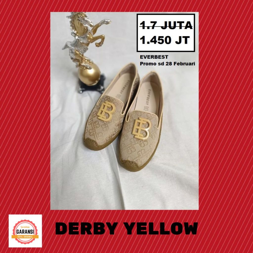 Sepatu Everbest seri DERBY 100% original store