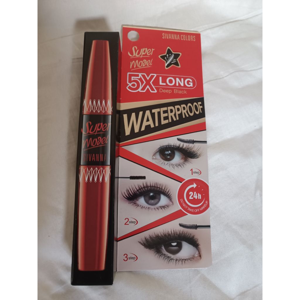 MASKARA SIVANNA THAILAND WATERPROOF 24 JAM ORIGINAL / MASCARA SIVANNA