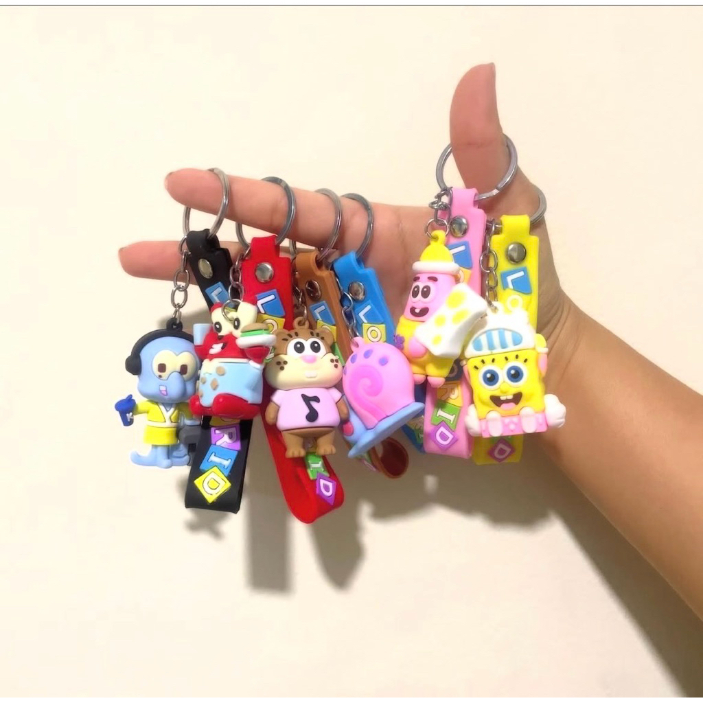 GANTUNGAN KUNCI STRAP SPONGEBOB