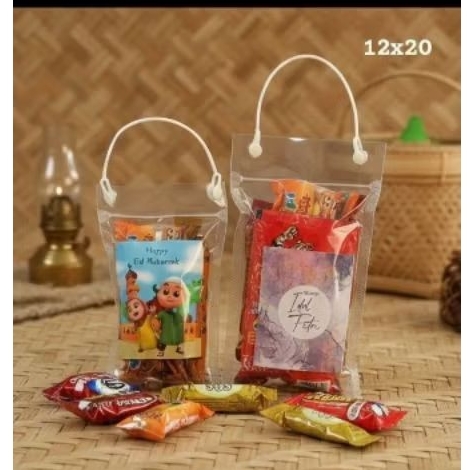 Plastik lebaran.plastik pouch ziplong.plastik snack lebaran.idul fitri.plastik amplop lebaran tali