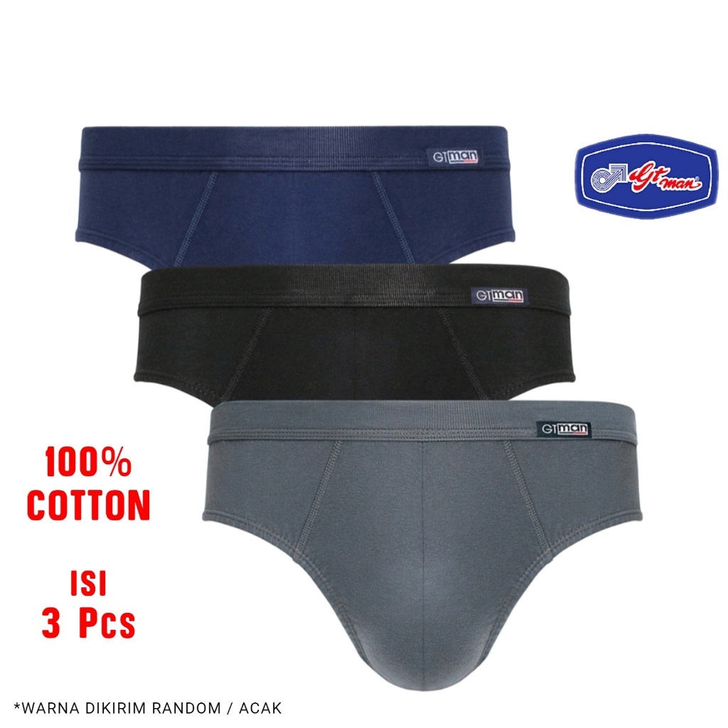 CELANA DALAM PRIA DEWASA GT MAN MINI SPANDEX 708 | CD GT MAN MINI SPANDEX ISI 3 PCS