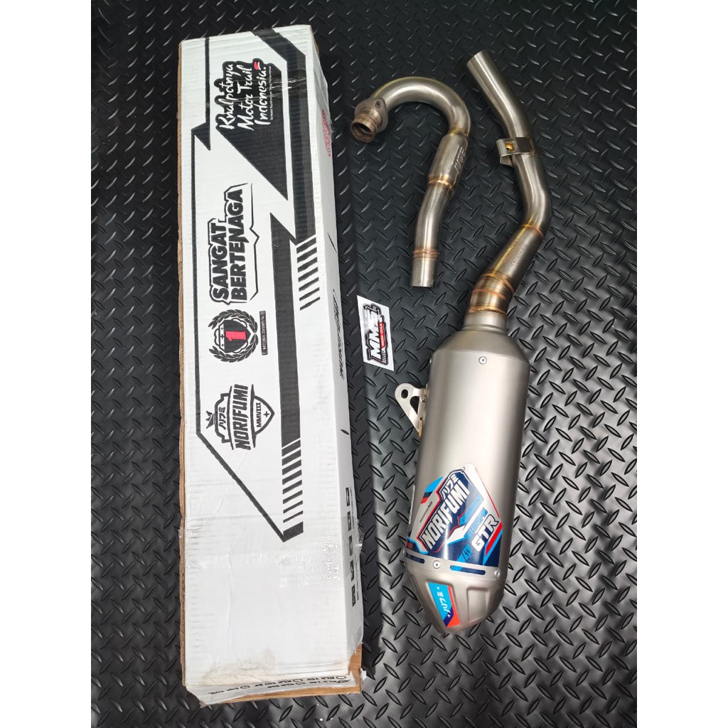 KNALPOT NORIFUMI WHOOPS GTR KLX 140 ORIGINAL