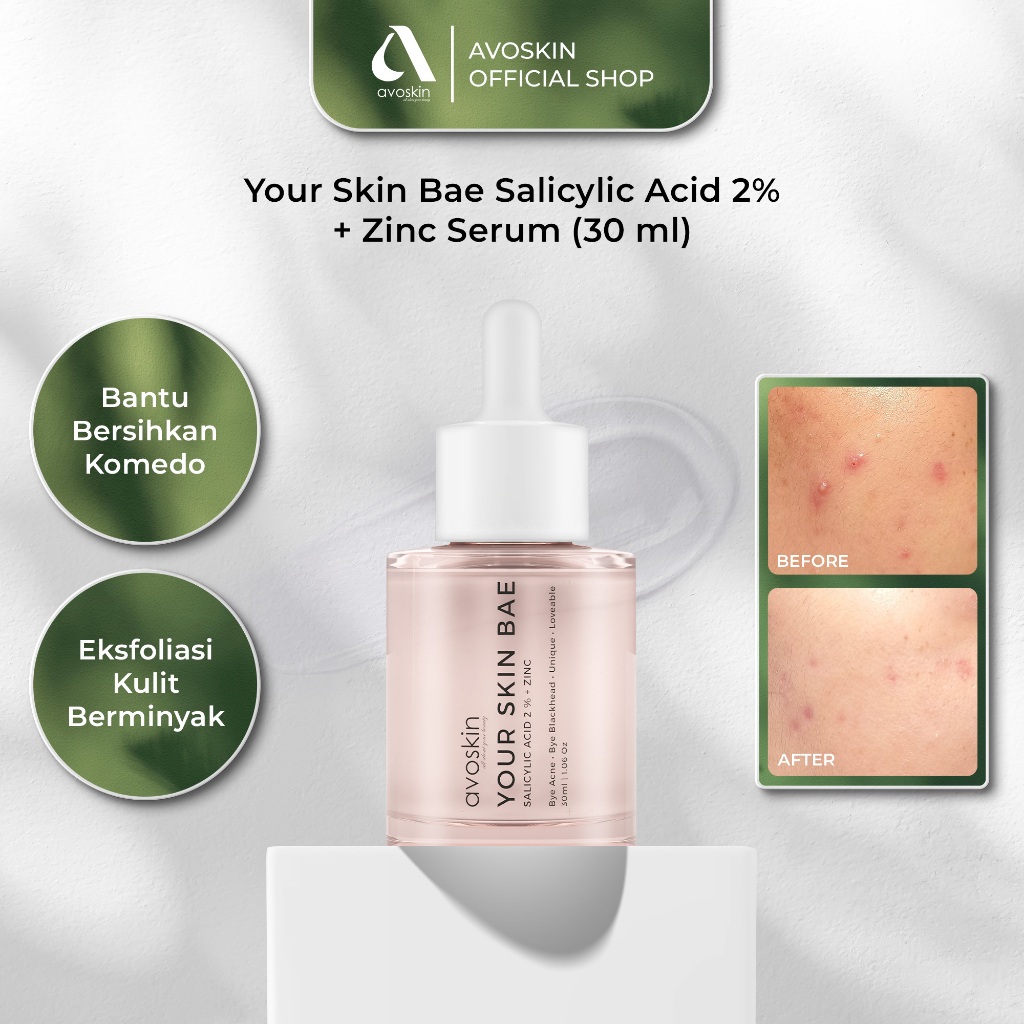 Serum Avoskin Your Skin Bae Salicylic Acid 30ml-Untuk Kulit Komedo