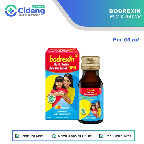 BODREXIN FLU DAN BATUK TIDAK BERDAHAK DPH
