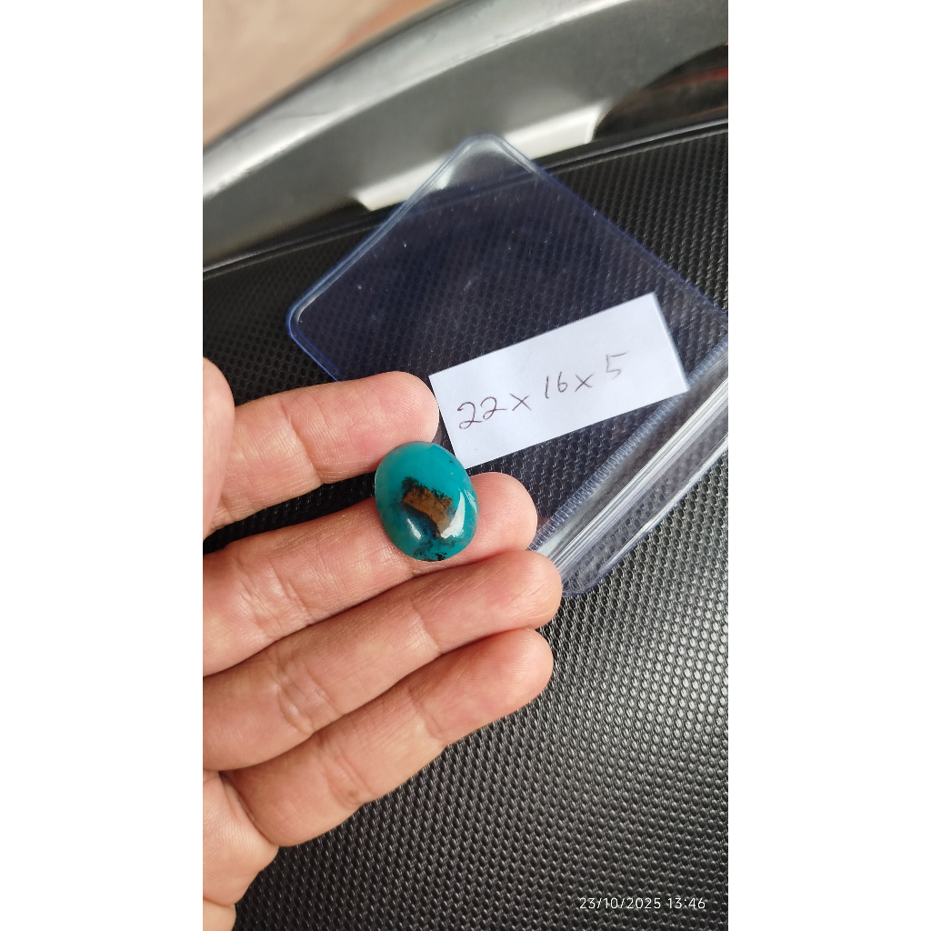Batu Bacan Hijau Toska Natural Oval 22 mm – Bahan Cincin Bacan Doko  Asli Natural