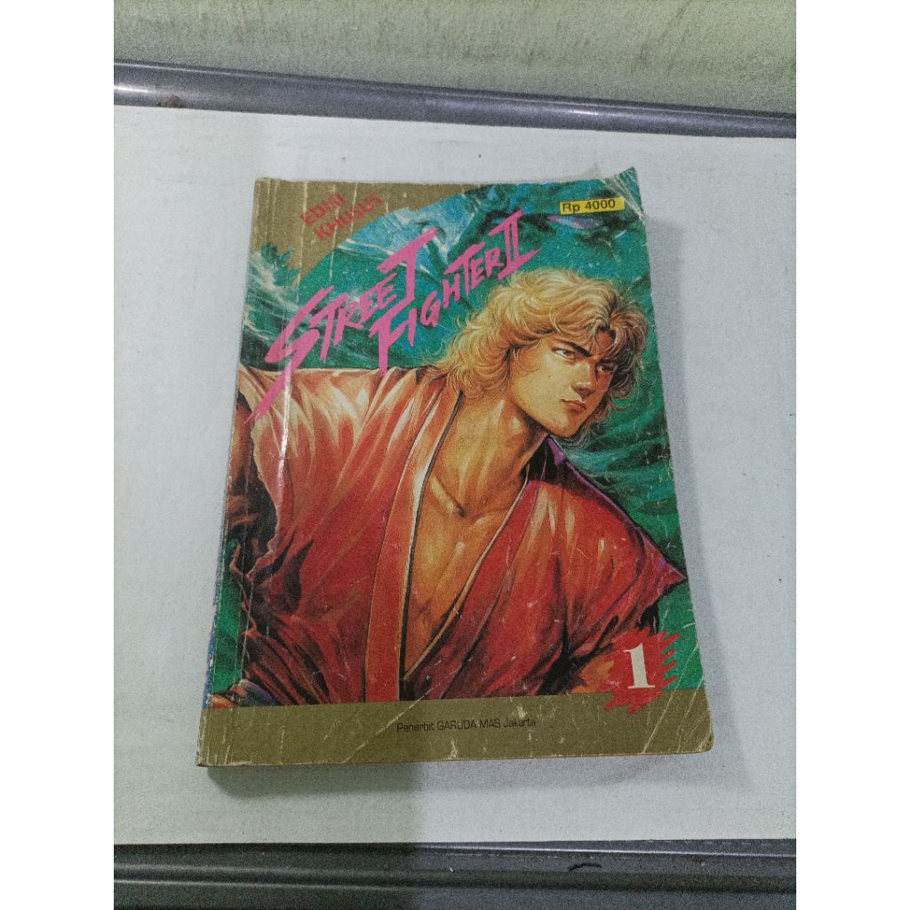 komik edisi khusus Street Fighter II Nomor 1