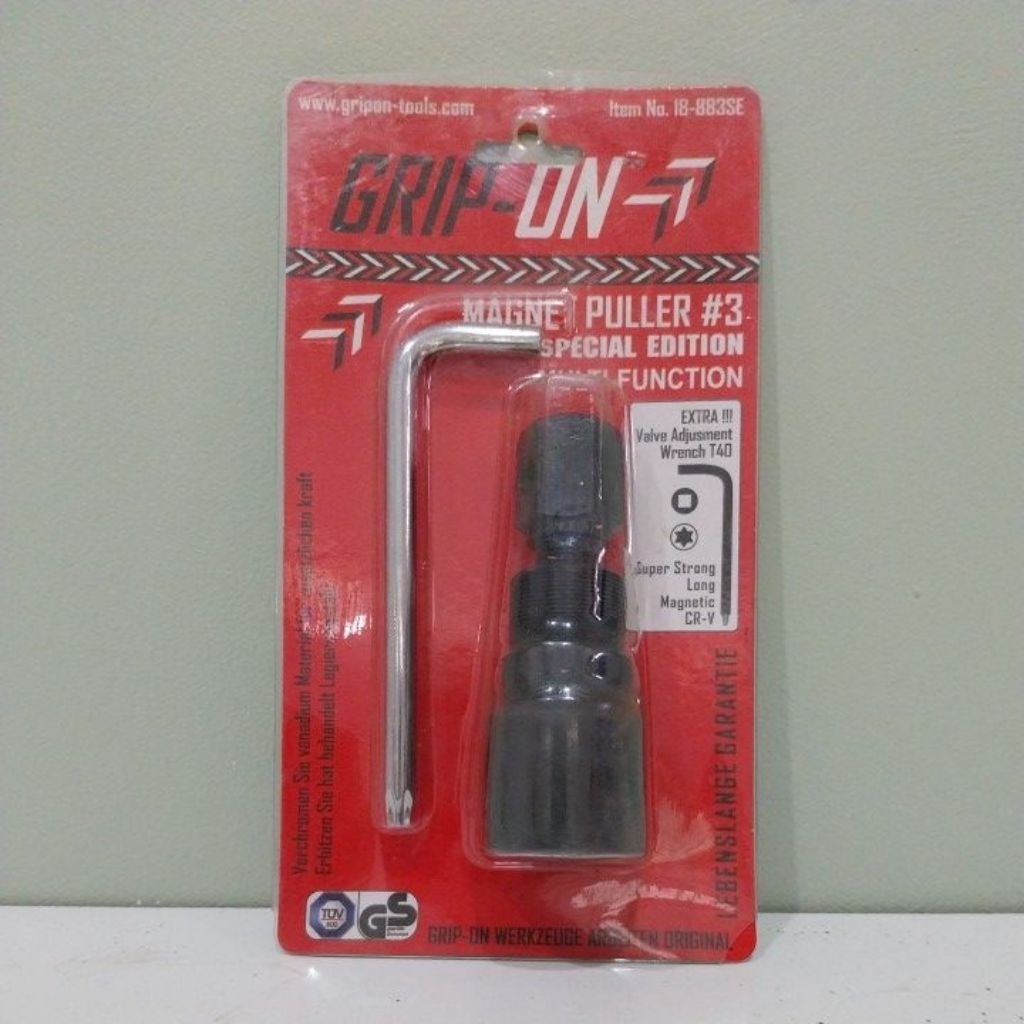 GRIP-ON TREKER MAGNET #3 SUPRA X125 NINIJA RX GAGANG T40 BUKA KAMPAS REM HONDA SPECIAL EDITION