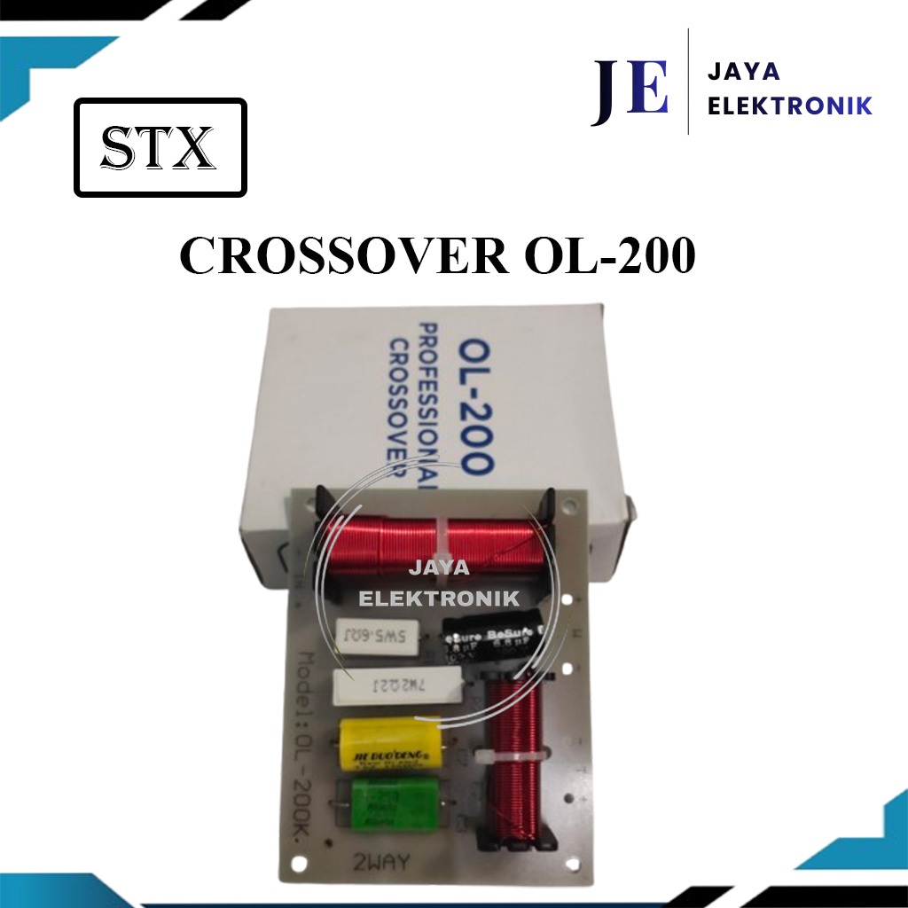 Kit Crossover Pasif 2 Way STX OL 200 Cross Pasif 2 Way STX Crossover Pasif Balap Mid High