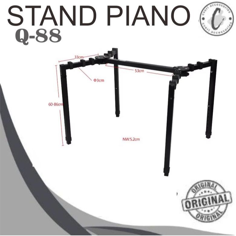 Keyboard Stand Piano Spider Q88  Stand Piano 4 Kaki Q-88 Stand Keyboard