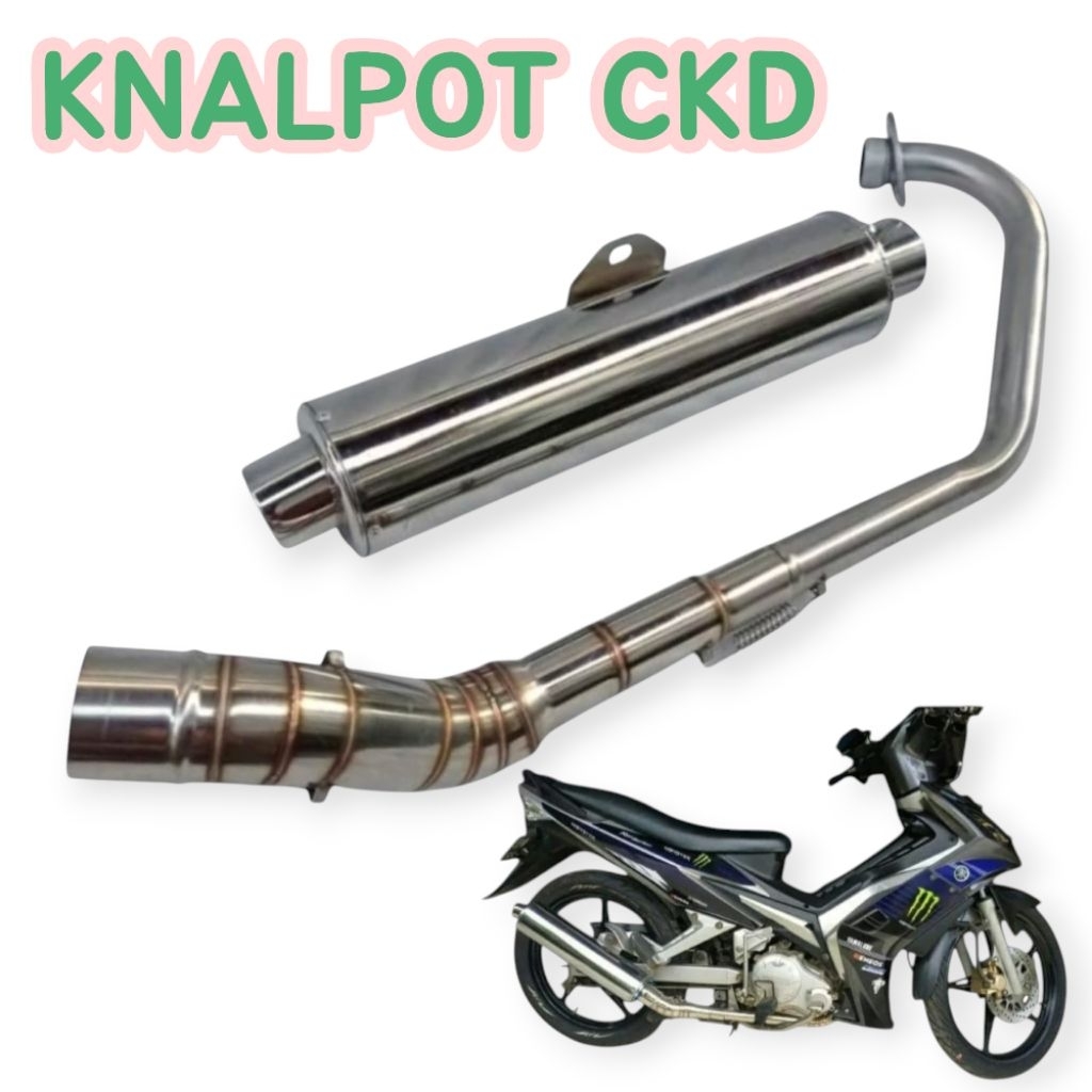 knalpot CKD standar Jupiter MX new Jupiter MX old knalpot CKD standar Jupiter MX