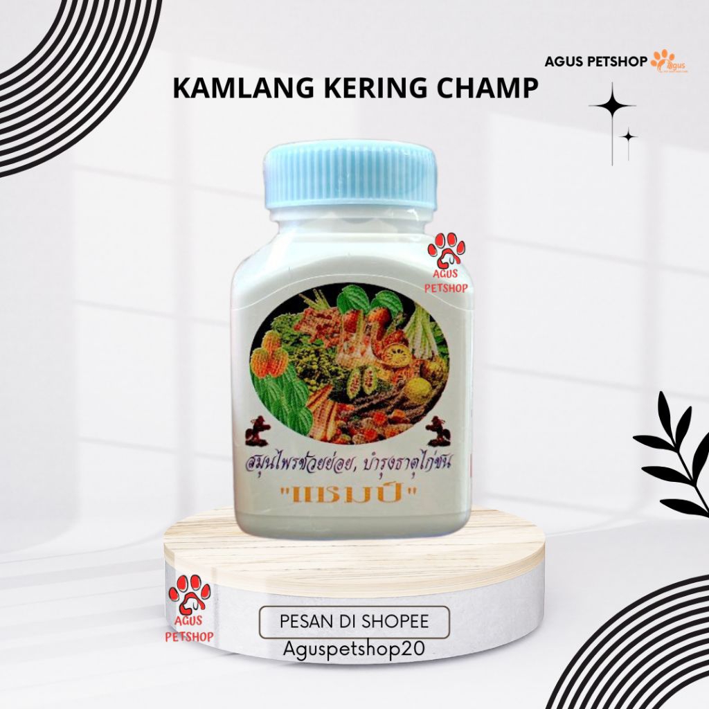Kamlang Kering Champ Suplemen Ayam Bangkok