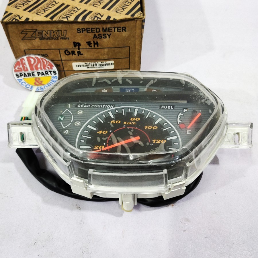 Speedometer assy Supra Kilometer Supra lama Limited Item Barang Langka Spare Part Motor Klasik