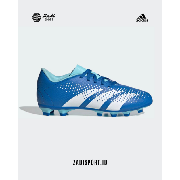Sepatu Bola Adidas predator Accuracy.4 FXG Blue (GZ0010)