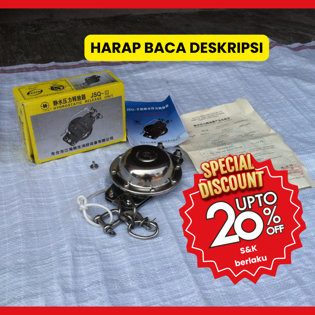 HRU stainless steel Hydrostatic release unit HRU liferaft Murah