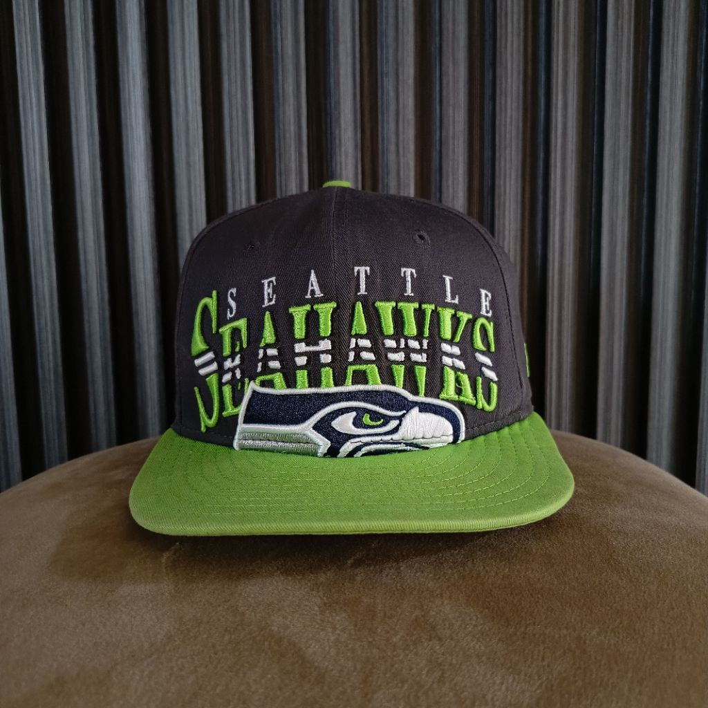 Topi Snapback New Era 9Fifty x NFL Seattle Seahawks Big Logo