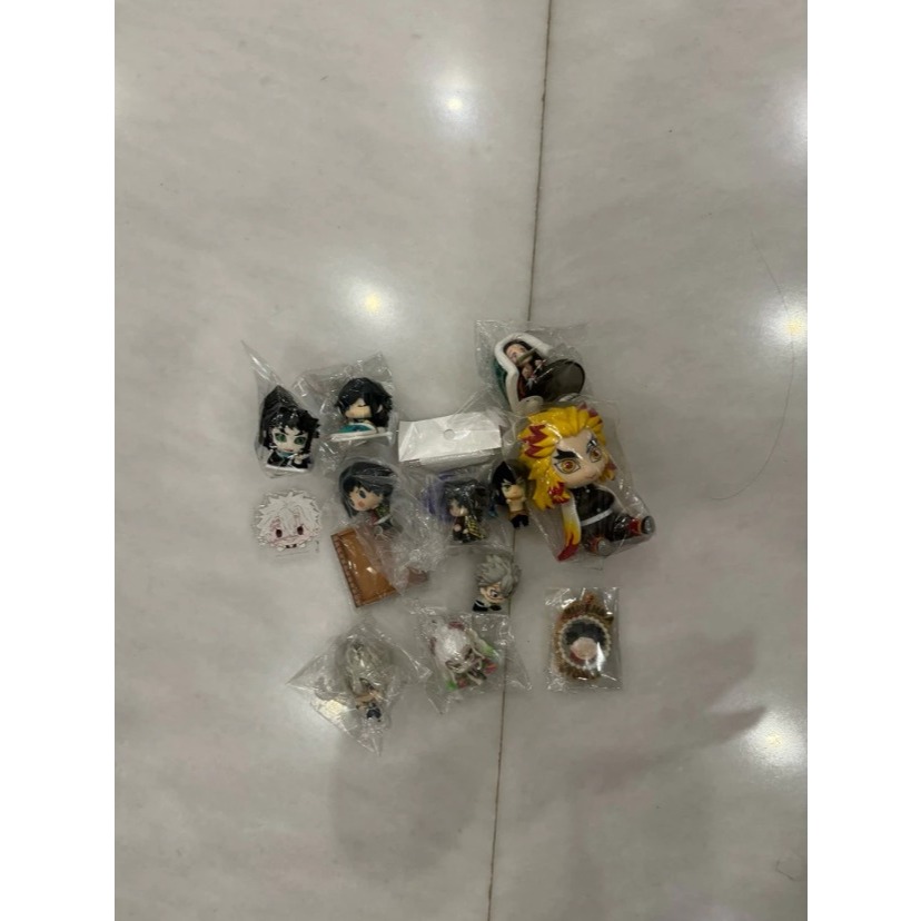 Demon Slayer Japan Gasha Gashapon Gacha Gachapon Sanemi Giyu Rengoku Daki Gyomei Nezuko Akrilik Stan