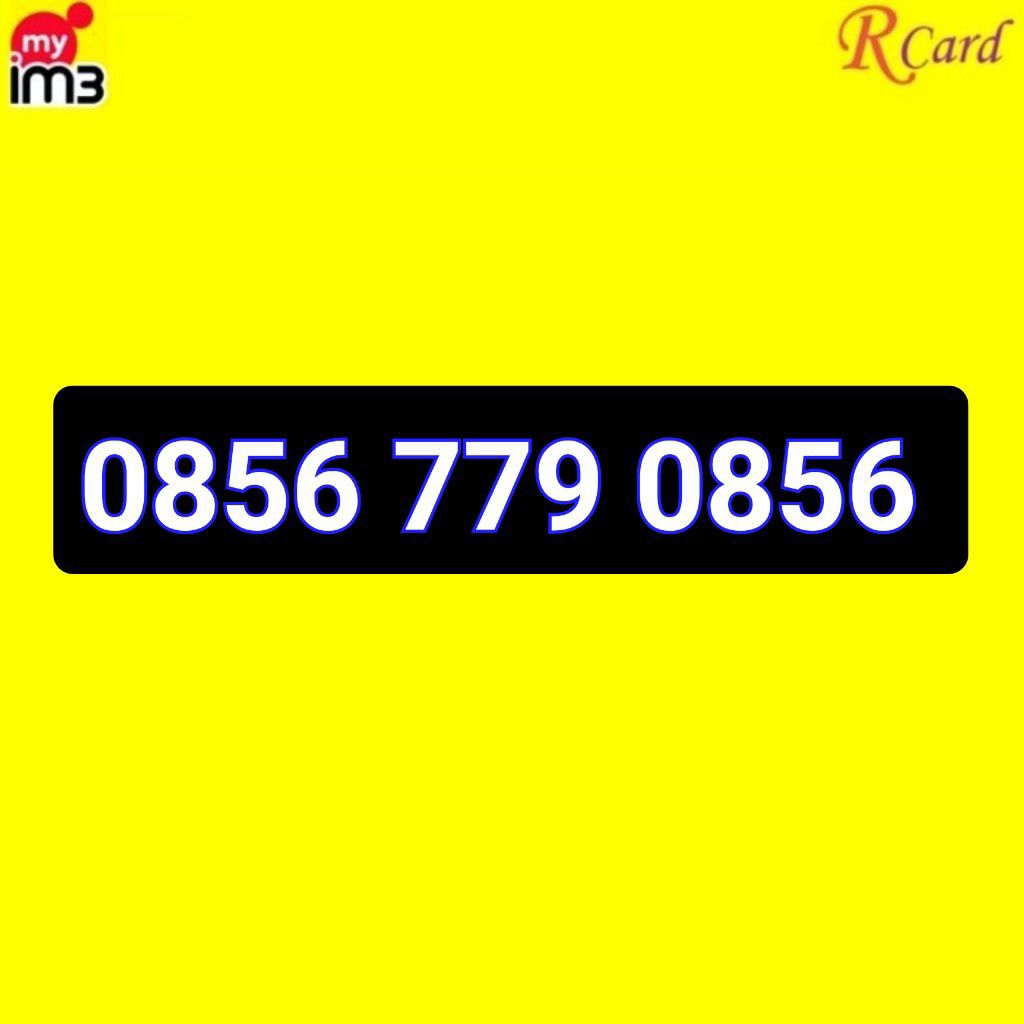 Perdana Nomor Cantik Indosat Im3 11 Digit Dobel Operator 0856 0856