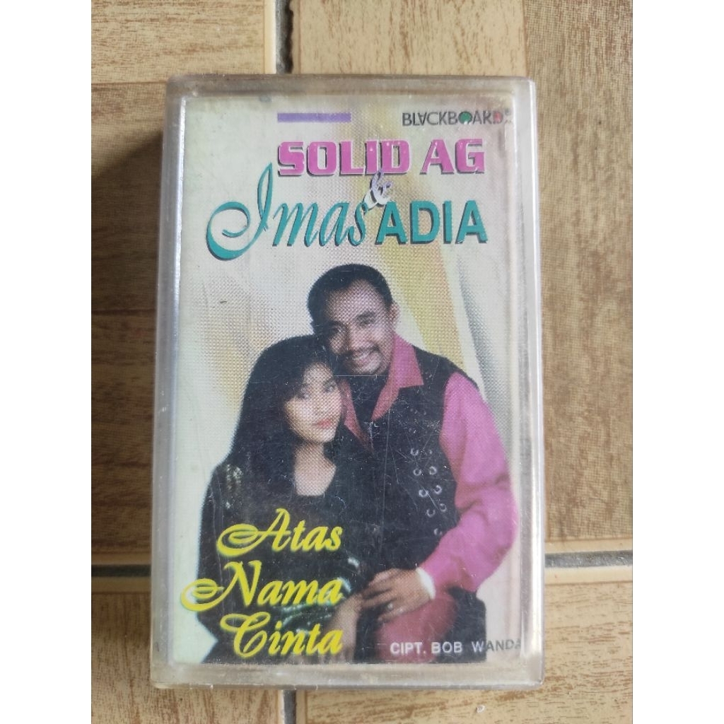 kaset pita SOLID AG & IMAS ADIA "atas nama cinta"
