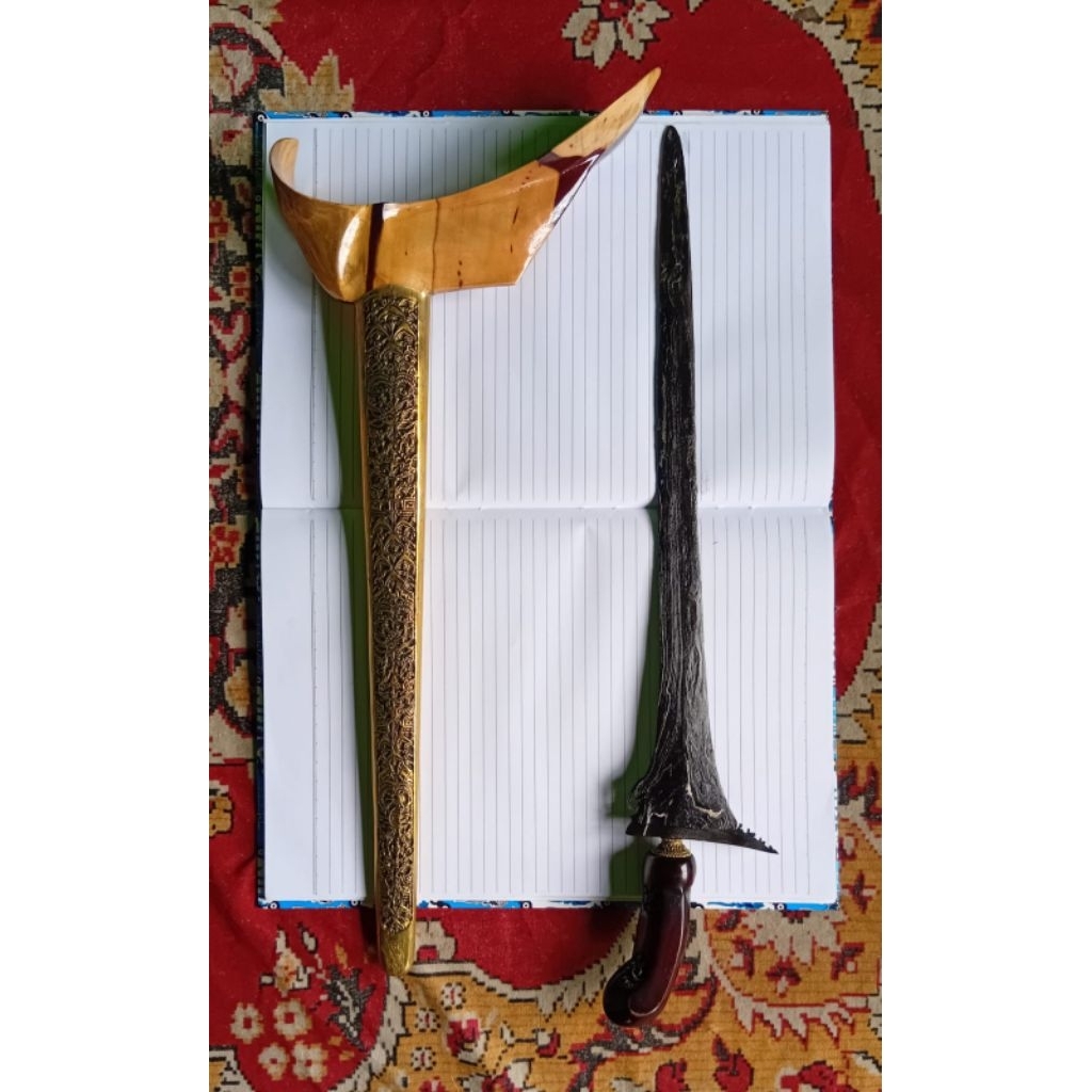 Keris Lurus Sempaner Rangka Branggah Jogja