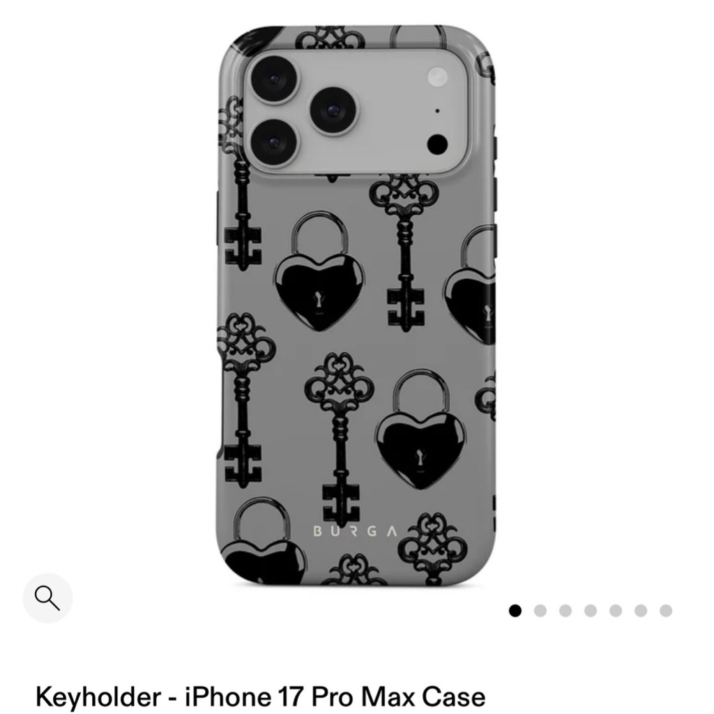 BURGA CASE IPHONE 17 PRO MAX KEY HOLDER