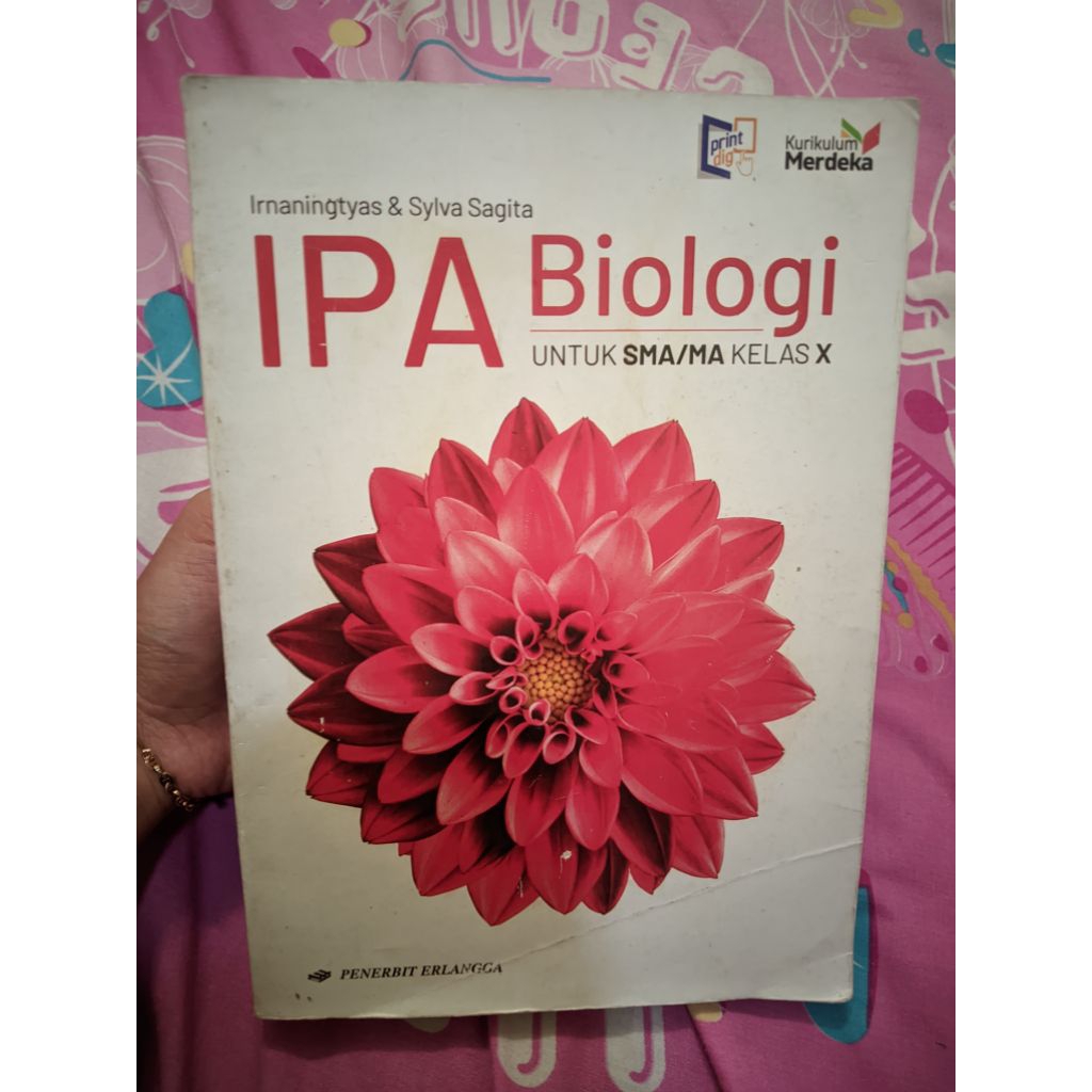 Buku IPA Biologi SMA/MA Kelas 10 Erlangga Original
