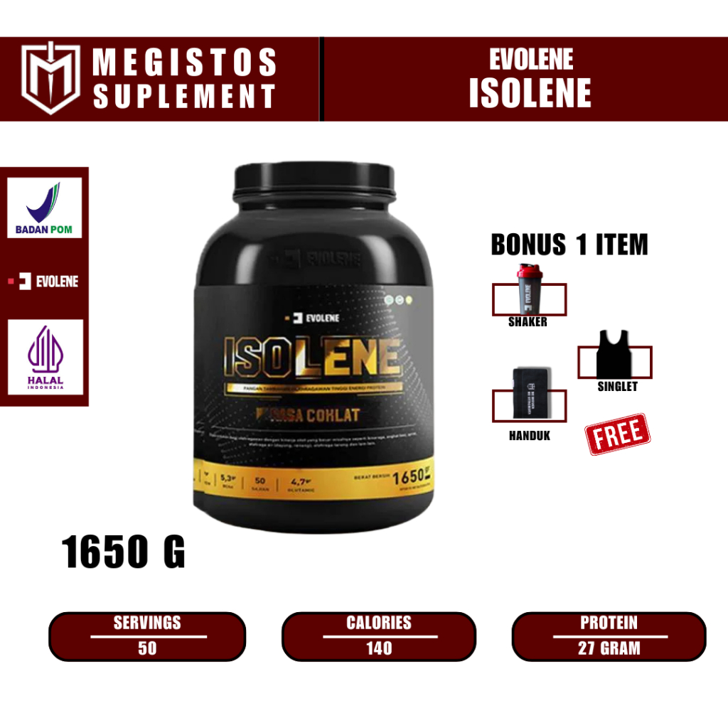 Evolene Isolene 50 Serving 1650 Gr