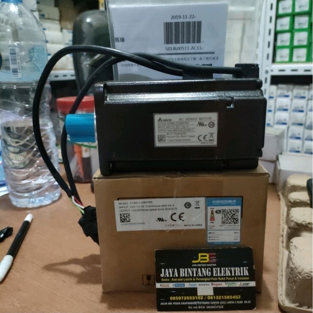 ECMA-C20807RS SERVO MOTOR DELTA 750W ORIGINAL