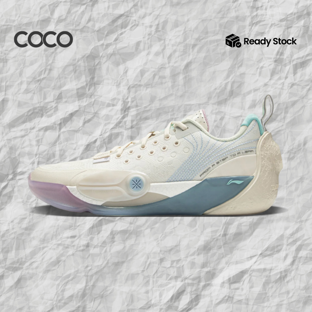 Sepatu Basketball Li-Ning Way of Wade All City 13 Cotton Candy