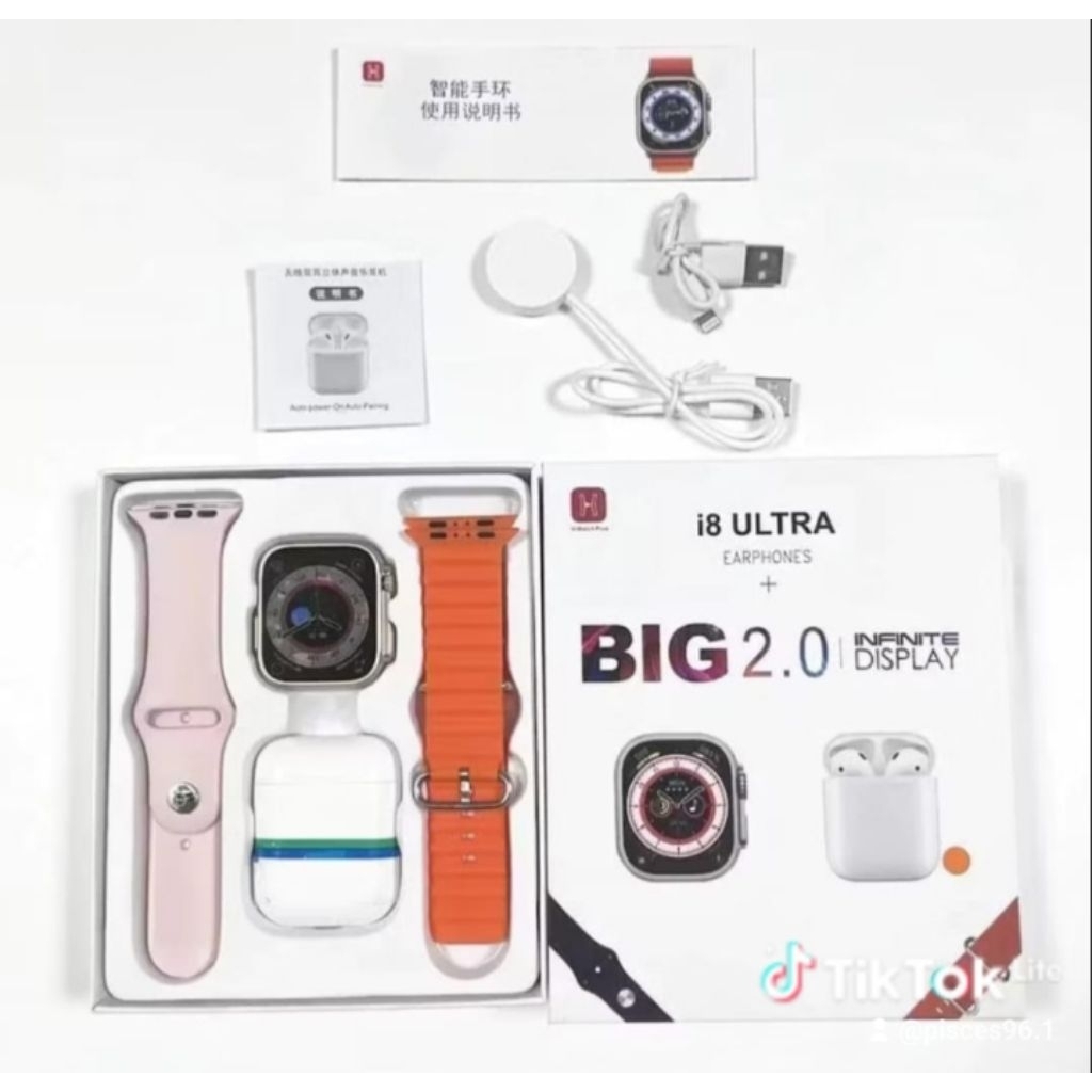 Smartwatch i8 Ultra (BIG 2.0)